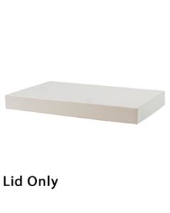 10" x 5", White Lid, Hi Wall 2 Piece Gift Box