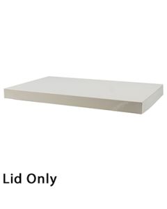19" x 12", White Lid, Hi Wall 2 Piece Gift Box