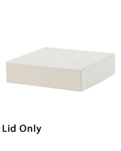 4" x 4", White Lid, Hi Wall 2 Piece Gift Box