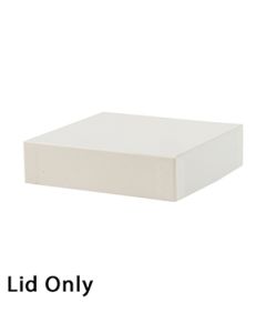 5" x 5", White Lid, Hi Wall 2 Piece Gift Box