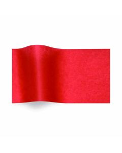Scarlet Wax Tissue, Flower/Bouquet Tissue Paper