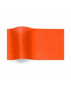 Orange Wax Tissue, Flower/Bouquet Tissue Paper