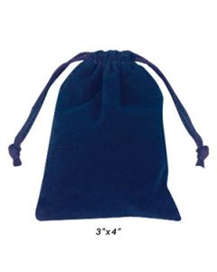 Velvet Bags, Royal Blue