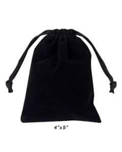 Velvet Bags, Black