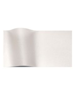 White, Recycled Tissue Paper, 20" x 30"