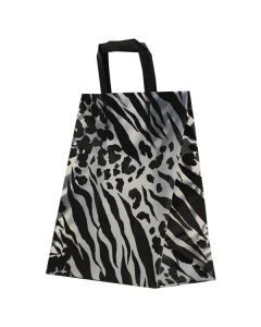 Skins, Pattern Frosted Shoppers with Handles, 8" x 5" x 10" x 5"
