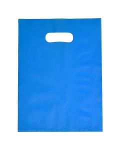 Ocean Blue, Frosted Merchandise Bags, 9" x 12"