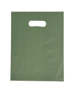 Sage, Frosted Merchandise Bags, 9" x 12"