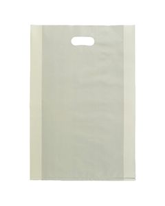 Ivory, Frosted Merchandise Bags, 14" x 3" x 21"