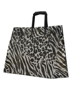 Skins, Pattern Frosted Shoppers with Handles, 16" x 6" x 12" x 6"