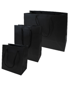 Black, Matte Laminated EuroTotes