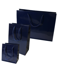 Navy Blue, Gloss Laminated EuroTotes