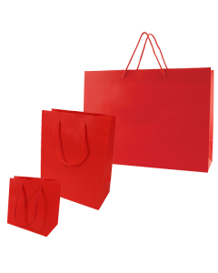 Red, Matte Laminated EuroTotes