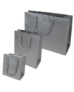 Silver, Matte Laminated EuroTotes