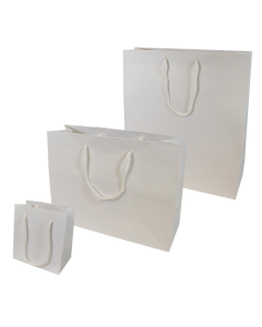 White, Matte Laminated EuroTotes
