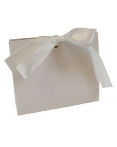 White Purse Totes, 4.5" x 2" x 3.75"