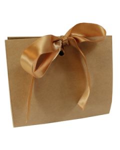 Natural Kraft Purse Totes, 4.5" x 2" x 3.75"