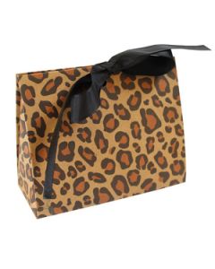 Leopard Purse Totes, 4.5" x 2" x 3.75"
