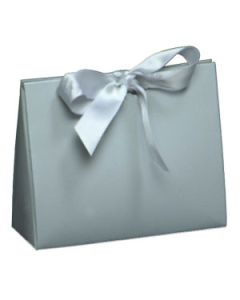 Chrome Purse Totes, 8" x 3.5" x 5.5"