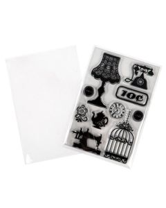 Clear Flat Polypropylene Bags, 4" x 6"