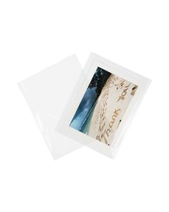 Clear Flat Polypropylene Bags, 6" x 8"