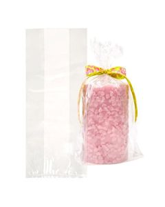 Clear Gusseted Polypropylene Bags, 5" x 3" x 11-1/2"