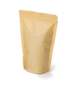 Compostable Zipper Stand-up Pouch, 4 oz to 16 oz