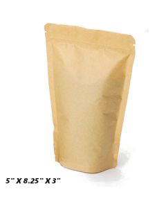 4 oz Compostable Zipper Stand-up Pouch