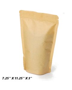 16 oz Compostable Zipper Stand-up Pouch