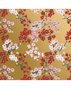Drifting Blossoms, Floral Gift Wrap
