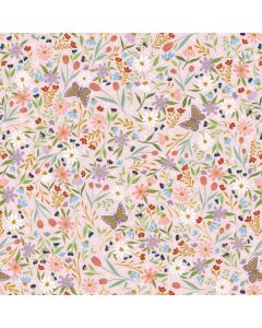 Delicate Floral, Everyday Gift Wrap, Quarter Ream