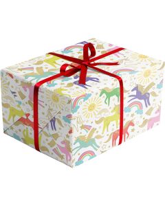 Bulk Gift Wrap, Unicorn, Full Ream 833' x 30"