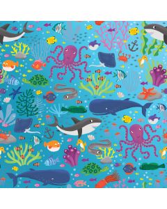 Under the Sea, Kids Gift Wrap, 24" x 208'