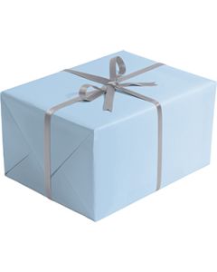 Matte Solid Gift Wrap, Pastel Blue, 30" x 417'