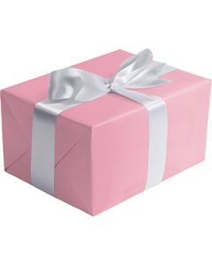 Matte Solid Gift Wrap, Pastel Pink, 30" x 417'