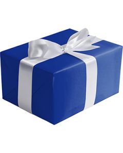 Matte Solid Gift Wrap, Royal Blue, 30" x 417'