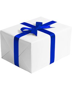 Matte Solid Gift Wrap, White, 30" x 417'