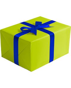 Matte Solid Gift Wrap, Lime, 30" x 417'