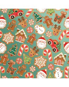 Christmas Cookies, 30" x 417', Candy Gift Wrap