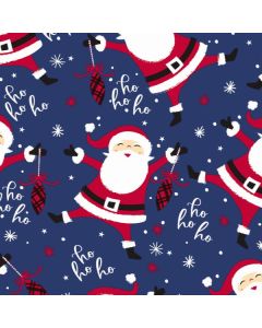 Blue Santa-Tizer, 24" x 833', Santa Gift Wrap