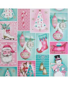 Very Vintage, 26" x 833', Snowman Gift Wrap