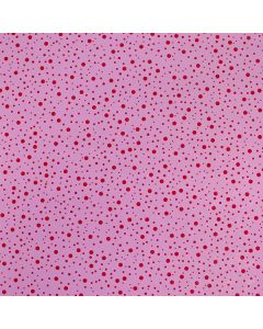 Pink/Red Dots, 30" x 417', Valentines & Love Gift Wrap