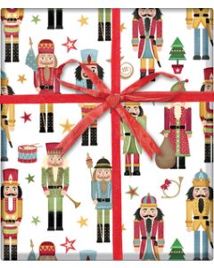 Christmas Giftwrap, Traditional Nutcracker Collection, 10' x 30"