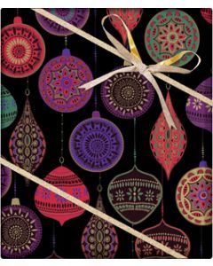 Christmas Giftwrap, Opulent Ornament Collection, 10' x 30"