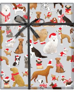 Christmas Giftwrap, Santa's Helpers Collection, 10' x 30"