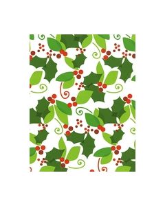 When Berry Met Holly , Christmas Gift Wrap, 24" x 417'