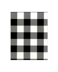 Black Lumber Jack, Masculine Gift Wrap, 30" x 417'