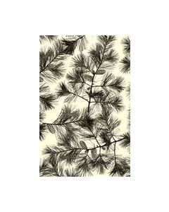 Black Pines , Masculine Gift Wrap, 30" x 417'