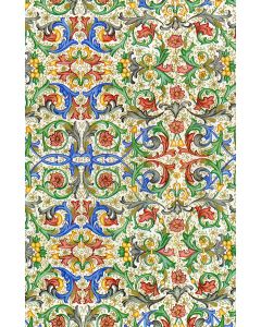 Vibrant Fillagree, Floral Gift Wrap