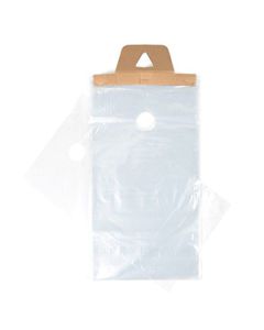 Clear Poly Door Knob Bags, 9.5" x 15" + 1.25"